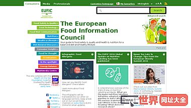 欧洲食品信息委员会eufic.org