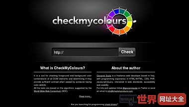 在线网站颜色检验工具