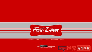 Font Diner - The Best Retro Fonts, Font Sets & 