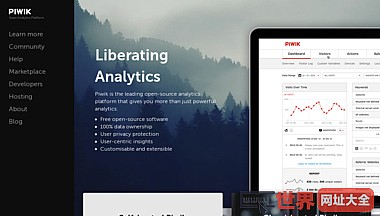 免费开源网站流量统计工具