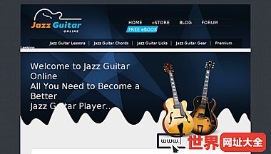 爵士吉他在线：免费爵士吉他课标签和弦