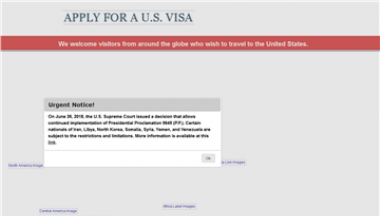 申请美国签证官方答疑网