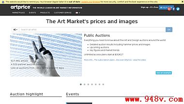 拍卖和艺术家的价格指数