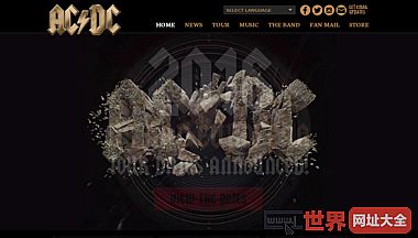 ACDC的官方网站