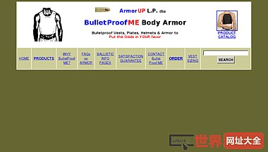 bulletproofme.com防弹衣、防弹背心