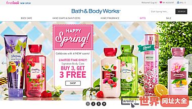 美国BathBodyBorks沐浴品牌官网