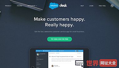 Desk.com客户服务和求助票软件
