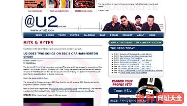 U2演唱会的消息U2乐队的歌词照片