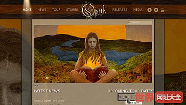 Opeth官方网站女巫的新专辑全球！