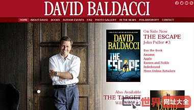 戴维·鲍尔达奇官方网站的畅销书作者戴维