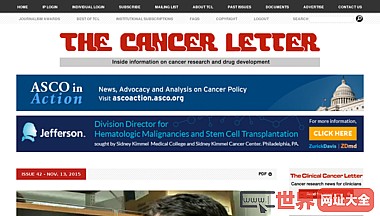 The Cancer Letter