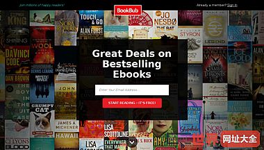 BookBub：免费电子书-畅销书你伟大的交易