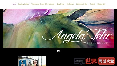 Angela Fehr的水彩画–水彩画由加拿大