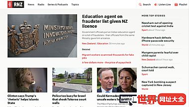 新西兰电台-新西兰新闻、时事、音频点播