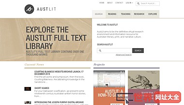AustLit：澳大利亚文学资源