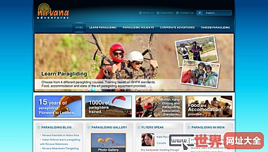 Paragliding India - Nirvana Adventures™ - Paragliding School India, Paragliding Holiday India, Group Adventure Activities, Tandem Paraglider Joyrides - Kamshet, Maharashtra - India