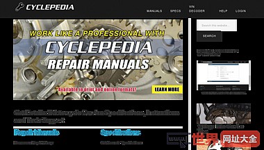 在线摩托车维修手册- cyclepedia修理库