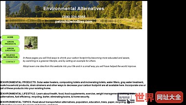 Environmental Alternatives