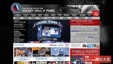 加拿大冰球名人堂官方网站