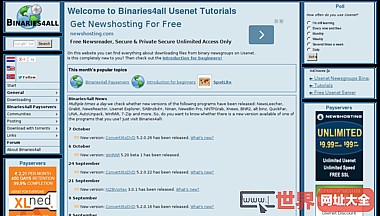 二进制新闻组和网络binaries4all Usenet教程