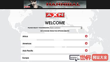 AXN的AXN电视网官方网站