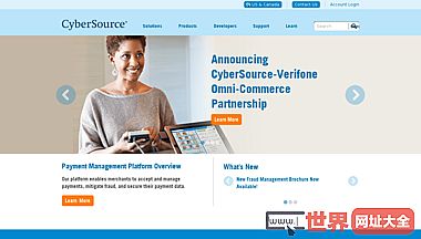 CyberSource在线信用卡