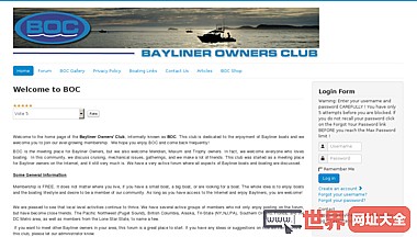 bayliner业主俱乐部的家庭